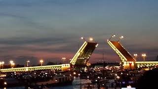 картинка: Развод мостов/ Санкт Петербург/ 2025