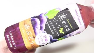 ポッカサッポロ 素のままづくり 赤ぶどう 天然水仕立て　500ml