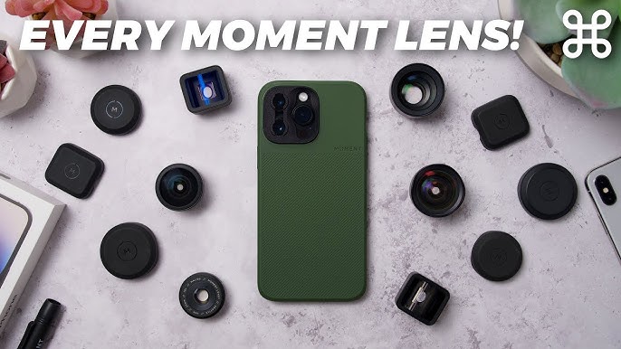 iPhone 15 Pro Max with Moment Lenses