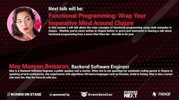 Mey Maayan Beisaron - Functional Programming: Wrap Your Imperative Mind Around Clojure