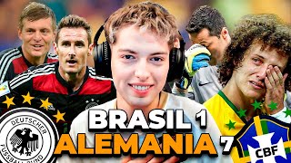 DAVOO XENEIZE REACCIONA AL MAYOR PAPELON DE BRASIL EN SU HISTORIA: 7-1 FRENTE A ALEMANIA