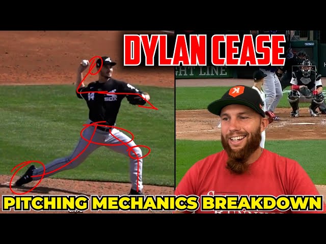 DYLAN CEASE 100MPH Pitching Mechanics Breakdown 