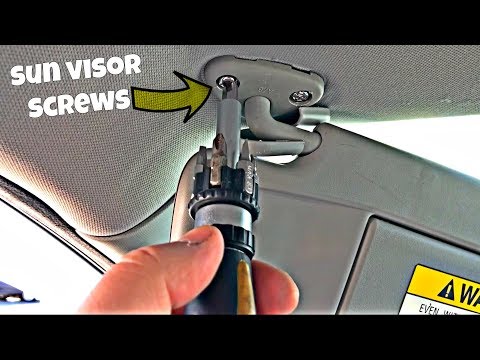 DIY Honda Civic Sun Visor Repair