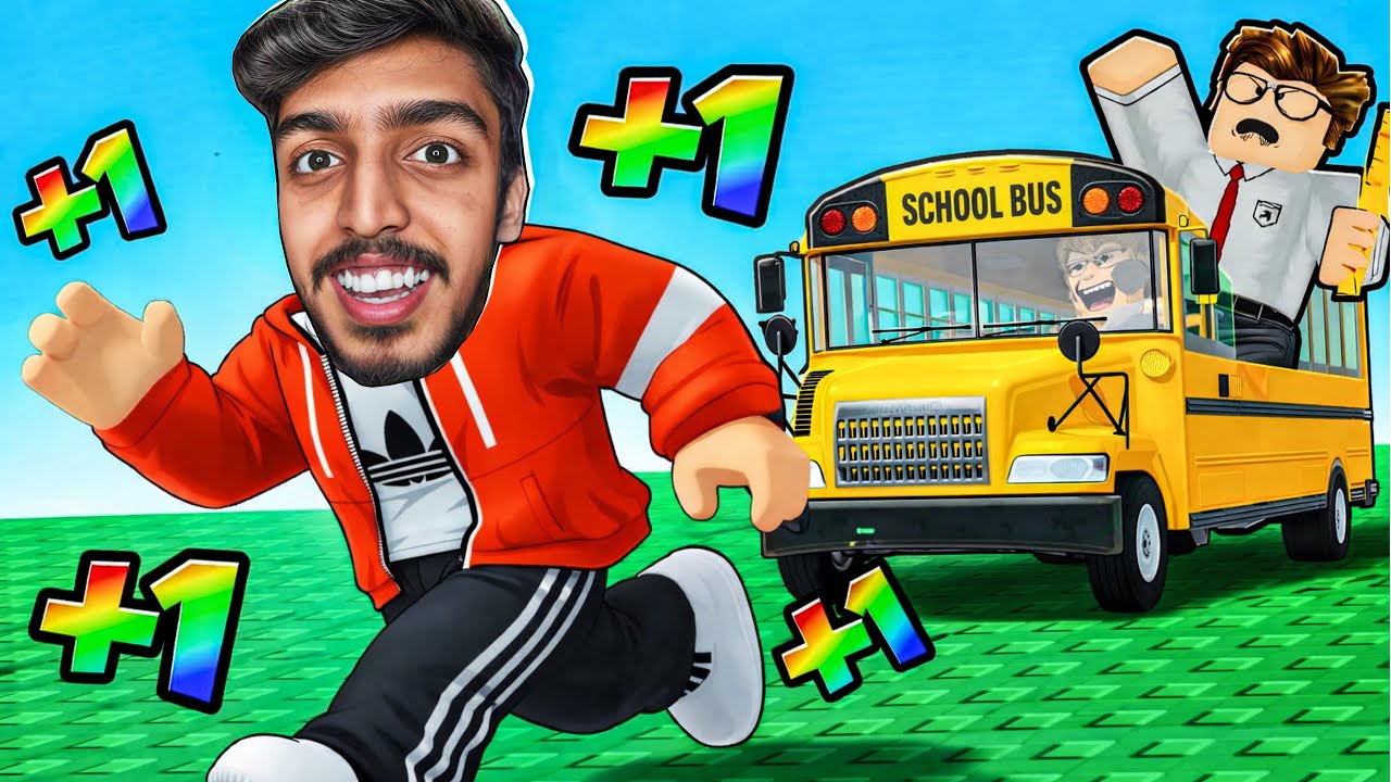 Every Second +1 SPEED To Escape Roblox School!