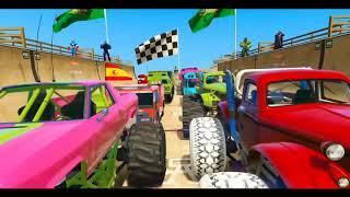 Game Terbaik 2021 - Spaiderman Cars Monster Trucks - Game Android screenshot 5