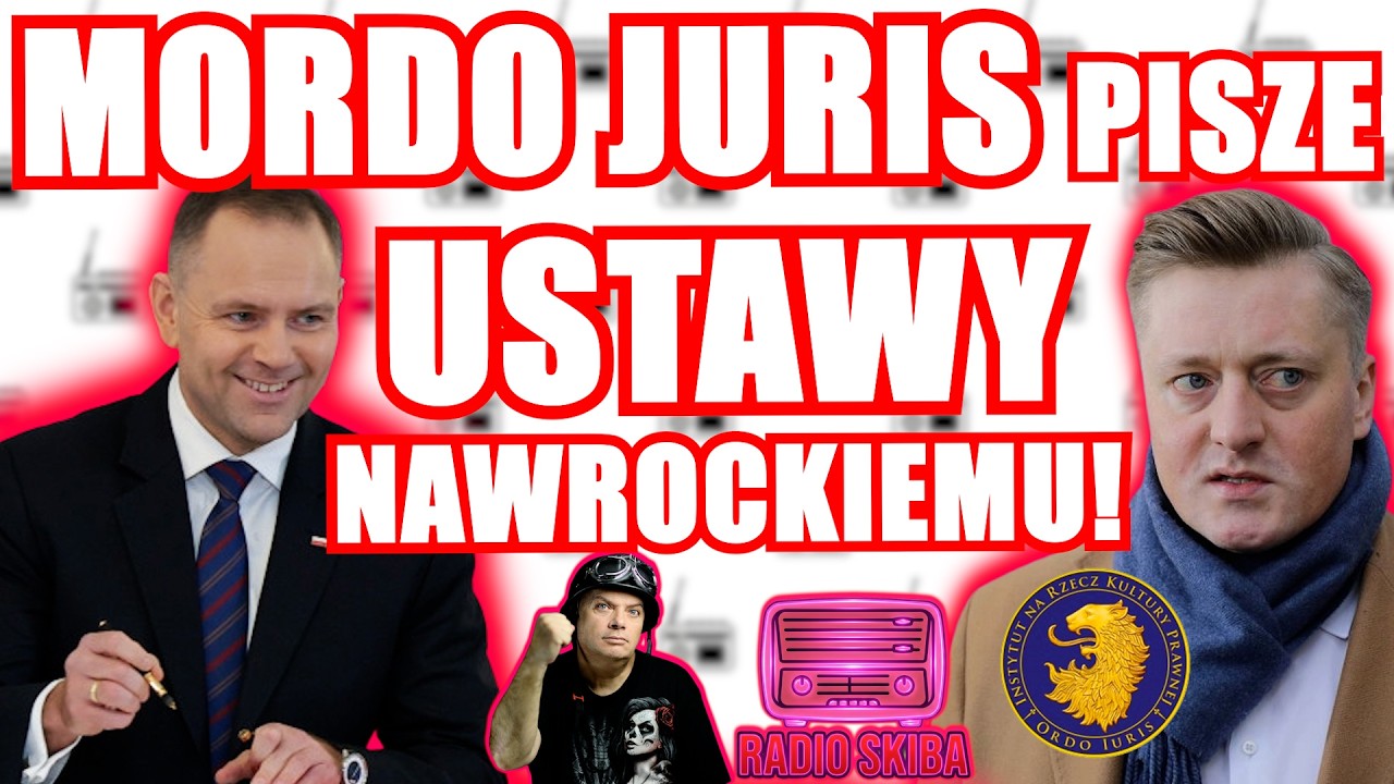 MORDO JURIS pisze ustawy NAWROCKIEMU!🤬🤬😂😂 I RADIO SKIBA odc. 8 - Podcast polityczno-satyryczny Skiby