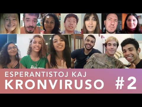 Esperantistoj kaj kronviruso - Epizodo 2