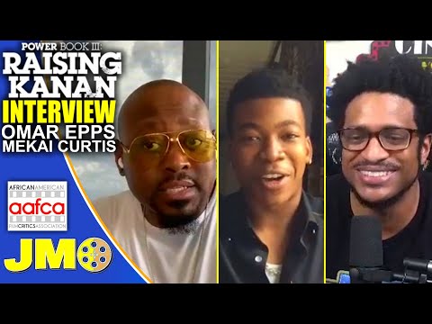 Power Book III: Raising Kanan Season 2 Cast Interview - Omar Epps & Mekai Curtis