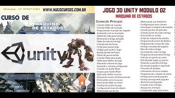 Máquina de Estados Unity - Aula 01 - Jogo 3D com Unity