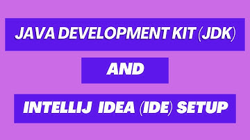 Setting Up Your Java Development Environment with JDK and IntelliJ IDEA #Java #IDE #EnvVariables
