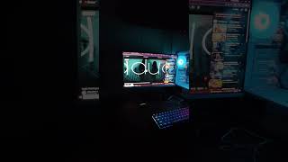 My Gaming computer #music #gamingroom #rgblighting #computer