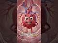 heart - pumping organ #animation #knowledge #shortsfeed #facts