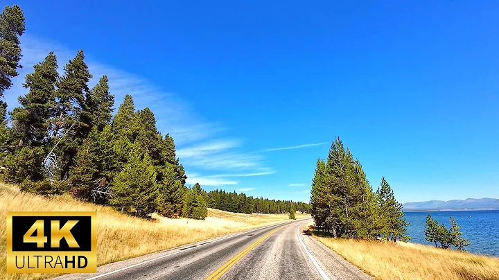 Grand Teton to Yellowstone, Wyoming Scenic Drive - 4K Driving Adventure