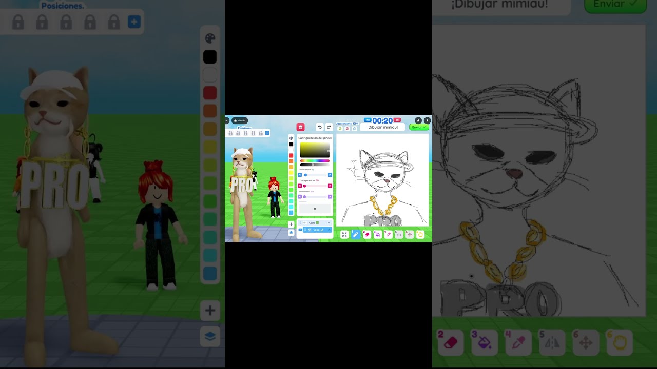 Roblox Draw Me Parte 2 Art Artist Shorts