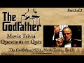 The godfather 1972  movie trivia  quiz  1