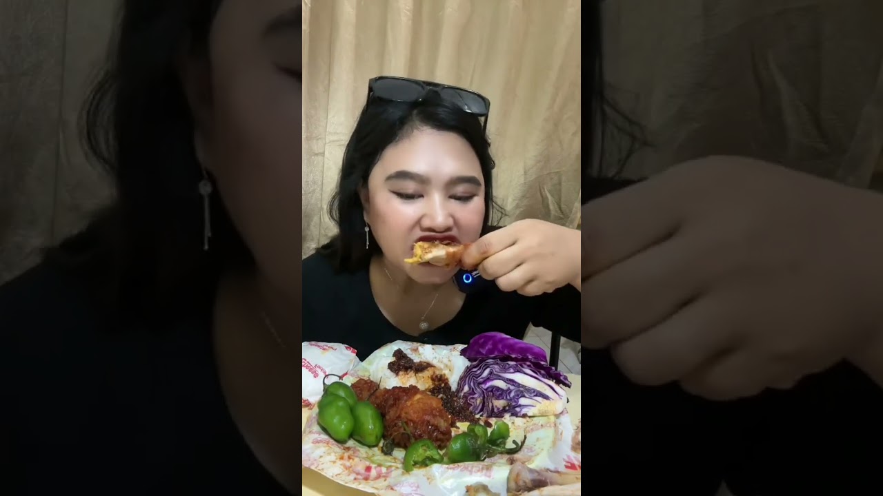 Gak kuatt‼️Ayam richeese lv 3 di tambah toping cabe bendot, pedes nya ga kuat🔥