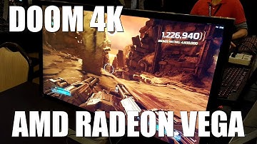 Doom 4K (Vulkan) on AMD Radeon Vega 64