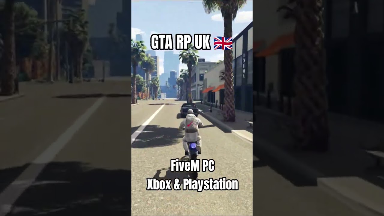 GTA 5 RP UK FiveM PC Xbox & Playstation #gta #gtarp #gtaroleplay #fivem #gta5