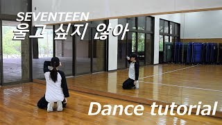 SEVENTEEN(세븐틴) - 울고 싶지 않아 dance tutorial by.Yu Kagawa