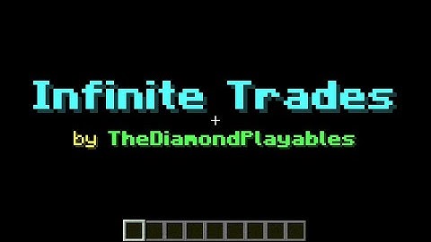 Minecraft 1.17x Datapack: No Trading Limits!