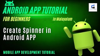 Part 10 : Implementing Spinner in Your Android App: Step-by-Step Tutorial | Android App Tutorials