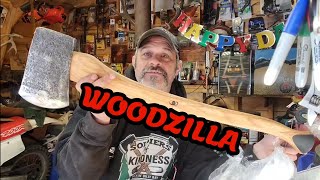 Axe Unboxing from Casterman. Woodzilla another family heirloom brought back to life.