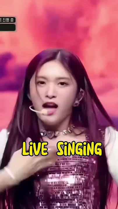 [IVE] Lipsync vs Live singing Leeseo IVE