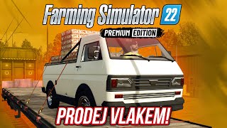 PRODEJ ZAVAŘENIN VLAKEM! | Farming Simulator 22 Premium Expansion #03
