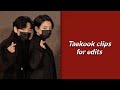 Taekook clips for edits