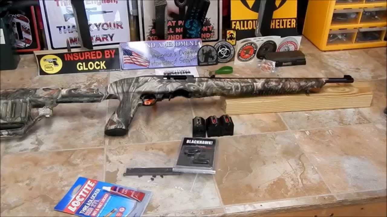 My New Ruger 10 22 Legends Camo Tacstar Adaptive Tactical Talo
