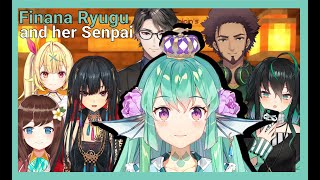 Finana Ryugu and her NIJISenpai NIJISANJI VTUBER