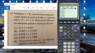 Question 42 Calculus CLEP Study Guide 2018