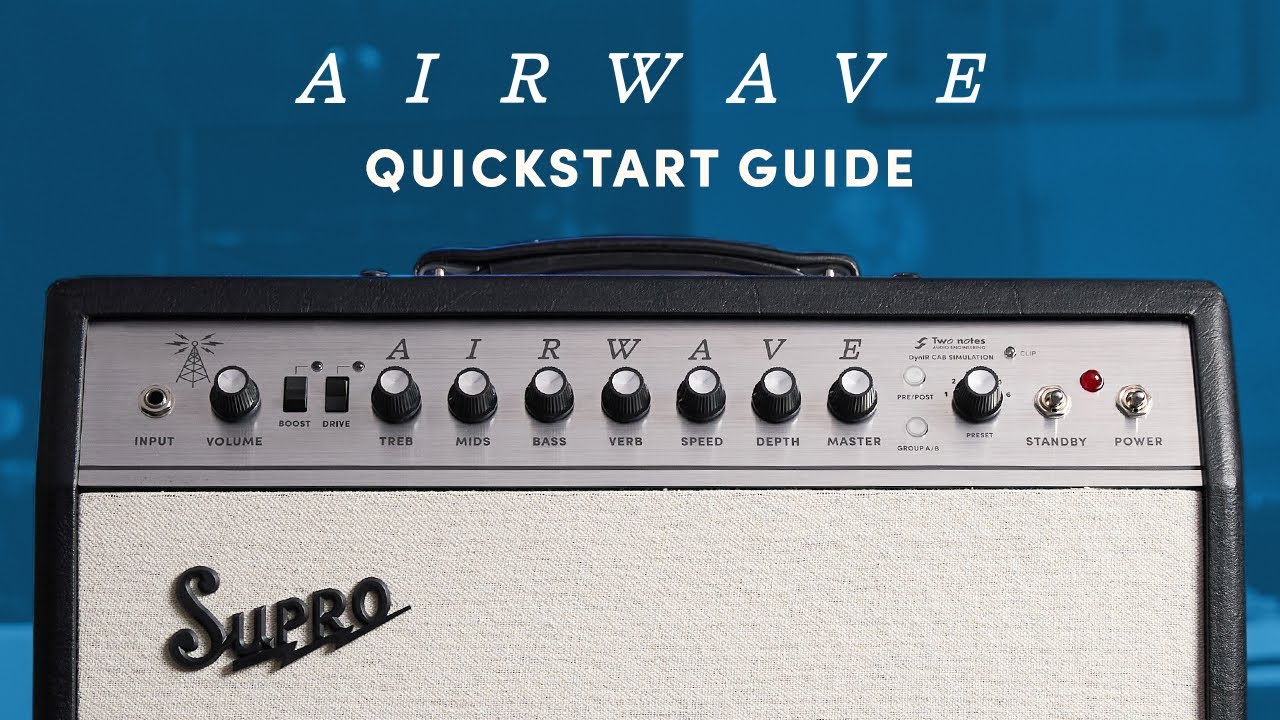Getting Started with Airwave | Supro