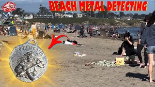 WEIRD STUFF Buried on The BEACH in Santa Cruz, California!
