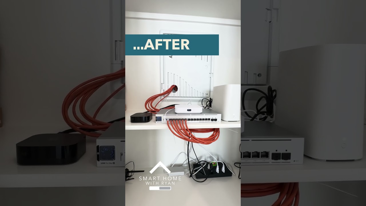 From Chaos to Clean: Network Closet Makeover for My Matter Smart Home