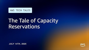The Tale of Capacity Reservations | AWS Tech Tales  S4 E21