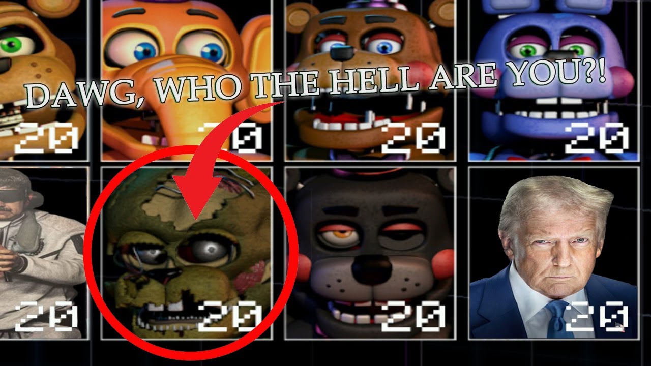 50/20 max mode completed - FNAF Ultimate Custom Night - YouTube