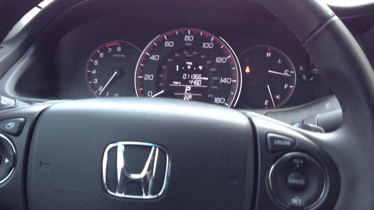 Honda accord cold weather turn off #3