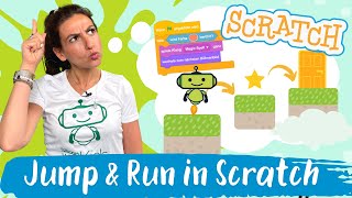 So programmierst Du das coolste Jump and Run-Spiel mit Scratch | Silicon Valley Kids screenshot 3