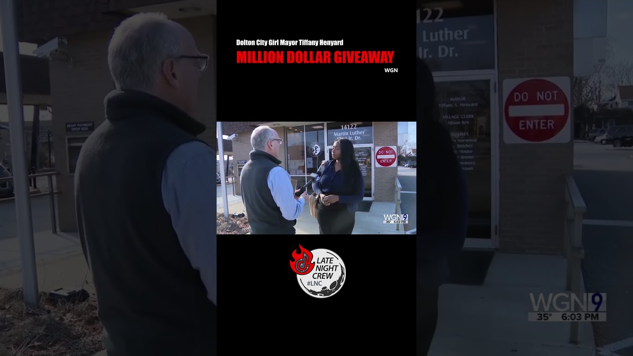 Unbelievable! Dolton City Girl Mayor Gives Away $1M!