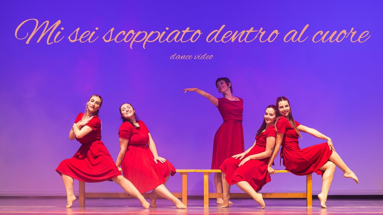 Mi sei scoppiato dentro al cuore | Mina | dance video - YouTube