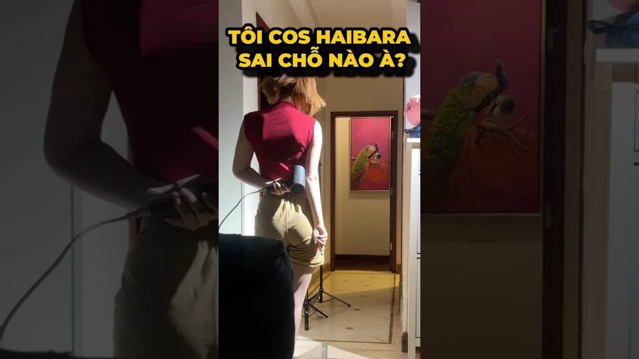 Hóa trang Haibara như này chưa giống?🧐 #cosplay #shorts #minnacosplay