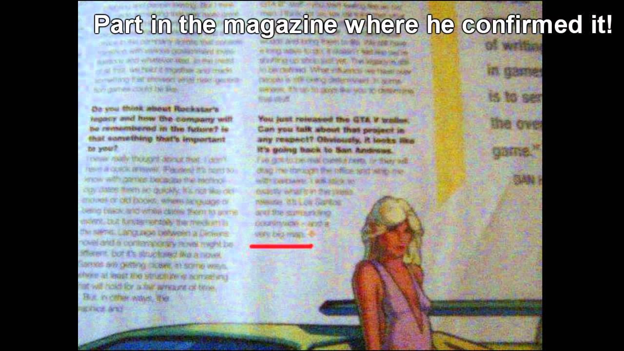 GTA V - Dan Houser (R*) Confirms GTA V a VERY BIG MAP in LOS SANTOS!