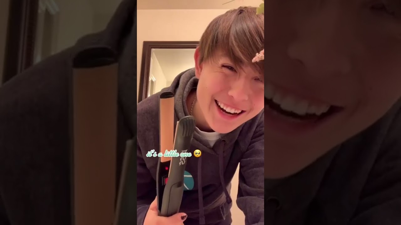 Straight Hair to Fluffy Hair Tutorial ✂️ w Mattie Westbrouck- #shorts -  YouTube