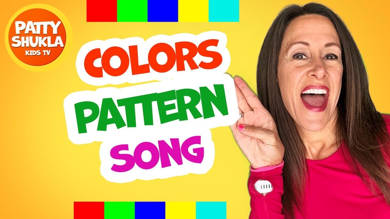 Learn Colors Patterns Song 🌈 | Rainbow Learning, Visual Skills Singalong Fun (60 Mins) Patty Shukla