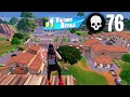 76 elimination solo vs squads wins fortnite chapter 5 season 2 ps4 controller gameplay