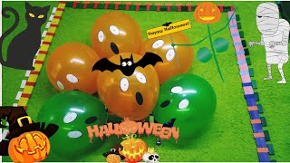 Blowing up balloons🎈balloon pop🎈hallowen balloon pop🎈fun balloon popping part 2 screenshot 5