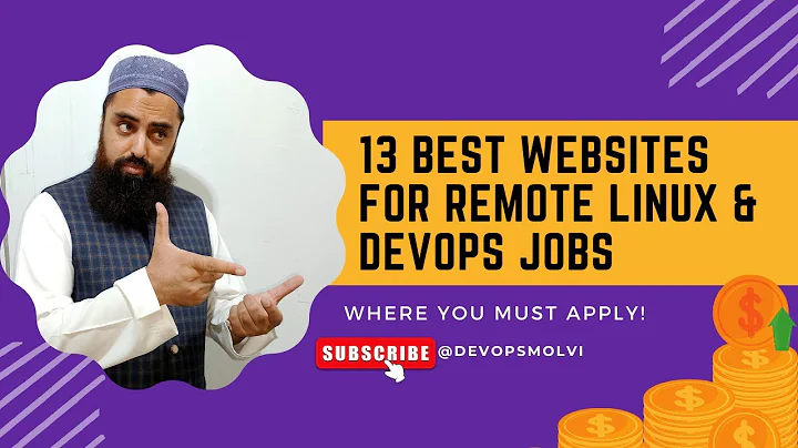 Best Websites for Remote Linux and DevOps Engineer Jobs #devopsmolvi