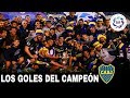 Todos los goles de boca juniors campen de la superliga argentina  20172018