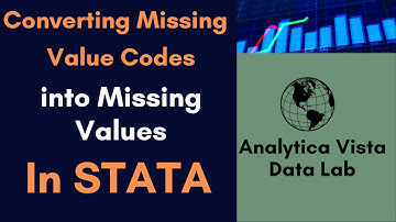 27. How to convert missing value codes to missing values in Stata